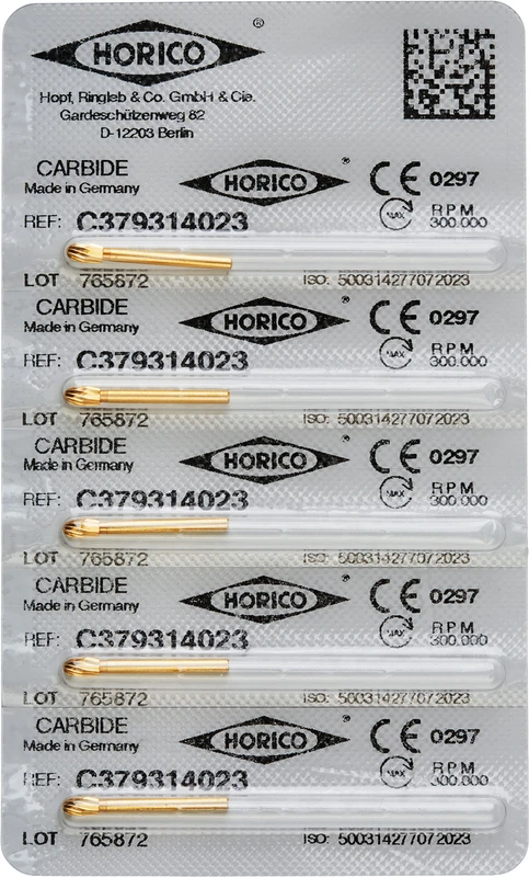 HM-Finierer C379  Packung  5 Stück FG, Figur 277, 4 mm, ISO 023