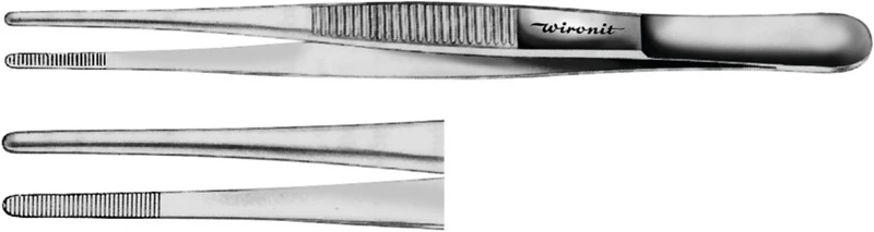 Anatomische Pinzetten  Stück  180 mm