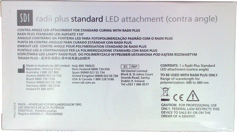 radii plus LED Aufsatz  Stück  110°