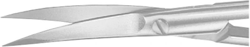 Feine Scheren  Stück  BC107R, 115 mm, gebogen