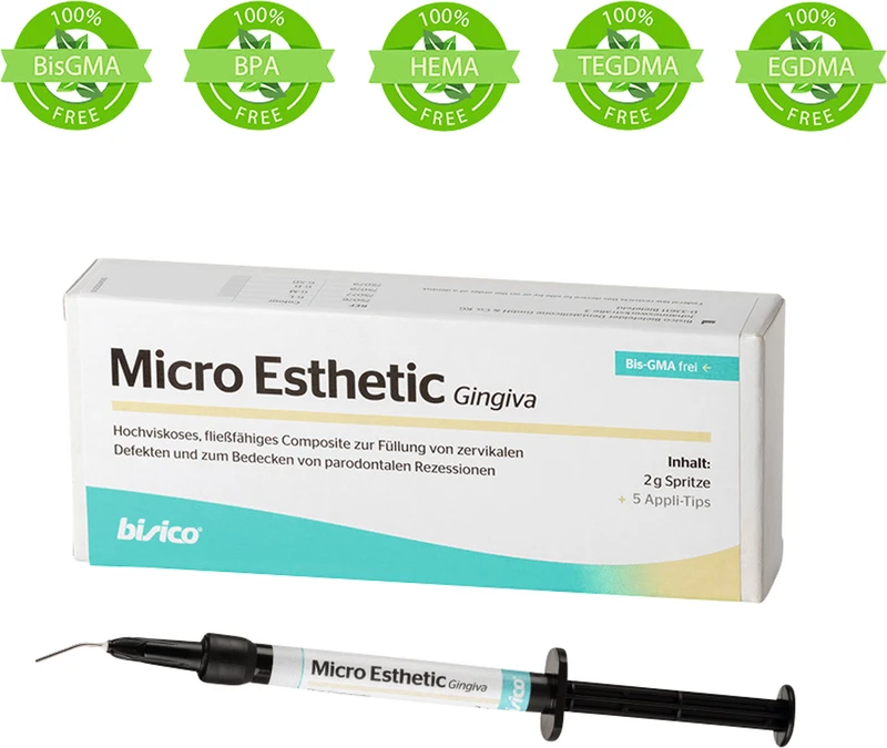 Micro Esthetic Gingiva  Spritze  2 g Gingiva Super-Dark
