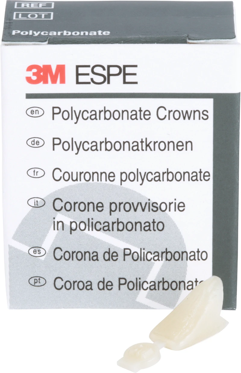 Polycarbonat-Kronen  Packung  5 Stück Nr. 66