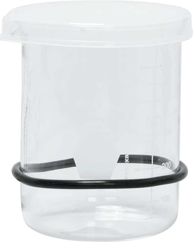BioSonic® Becher  Packung  600 ml Becherglas, Deckel, Positionierring