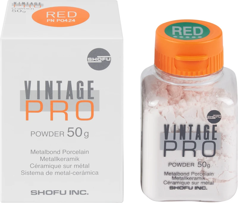 VINTAGE PRO  Dose  50 g Pulver Color effect RED