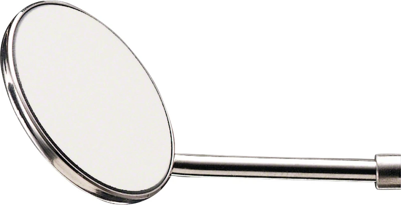 Mundspiegel  Packung  12 Stück Rhodium, Ø 22 mm