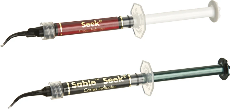 Seek® & Sable Seek®  Set  4 x 1,2 mm Spritze Sable Seek, 20 Tips