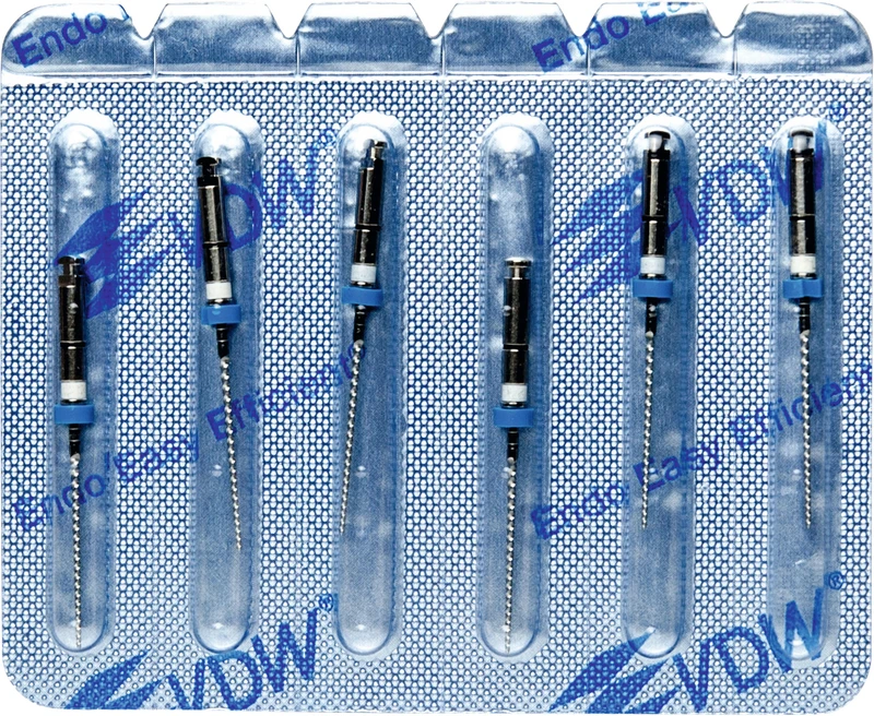 FlexMaster® Instrumente  Packung  6 Stück 21 mm, Taper.02 ISO 045