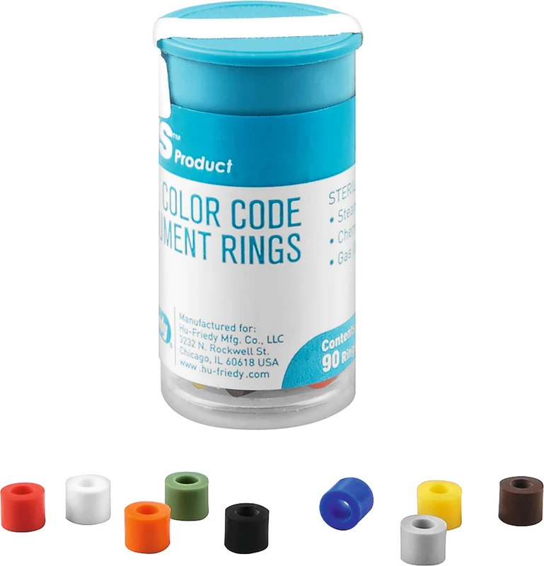 IMS Farbkodierungsringe mini  Packung  90 Stück IMS-1280, sortiert