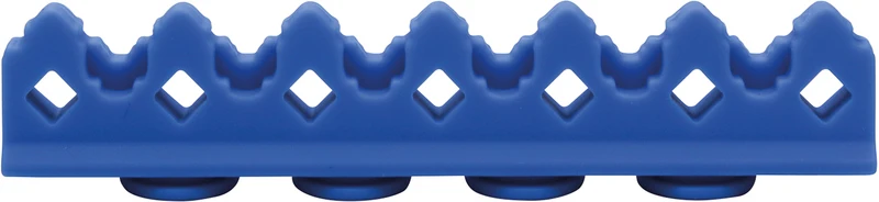Silikon-Steg Auflagen  Stück  hellblau, für 6 Instrumente, 3029S+Clip