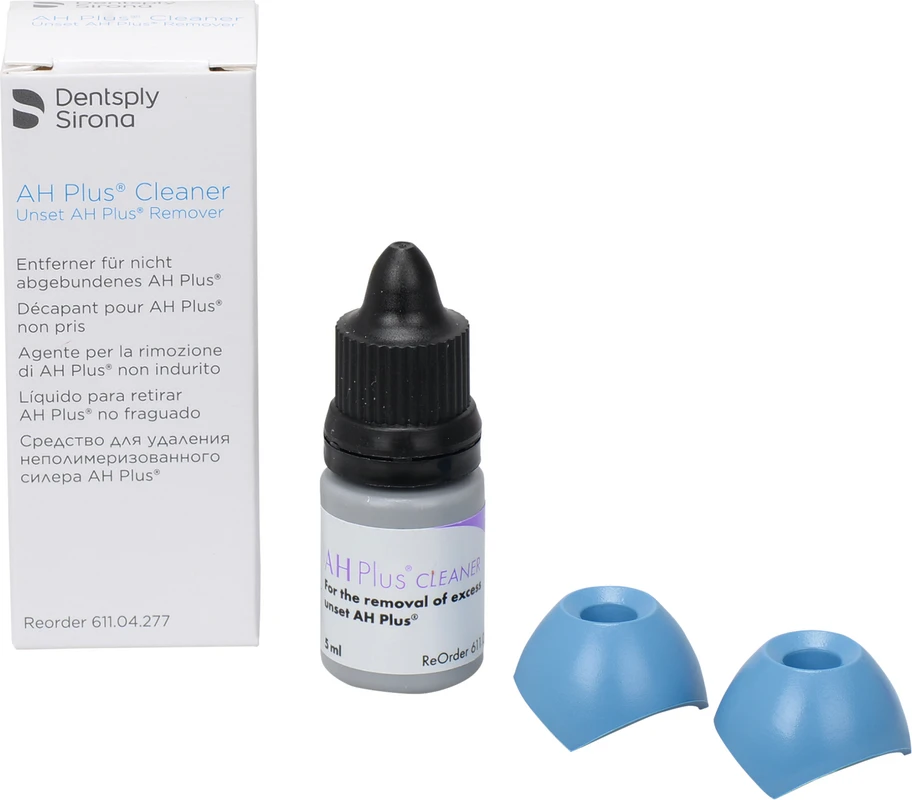 AH Plus® Cleaner  Packung  5 ml Flasche, 2 Applikator Dish