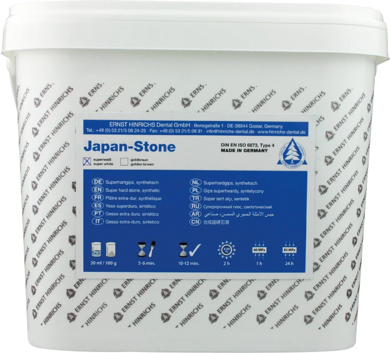 Japan-Stone  Eimer  10 kg weiß