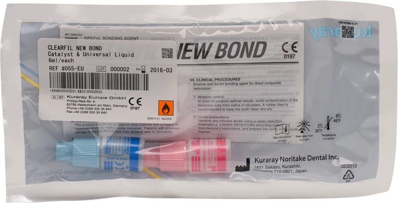 CLEARFIL NEW BOND  Packung  6 ml Katalysator, 6 ml Universal