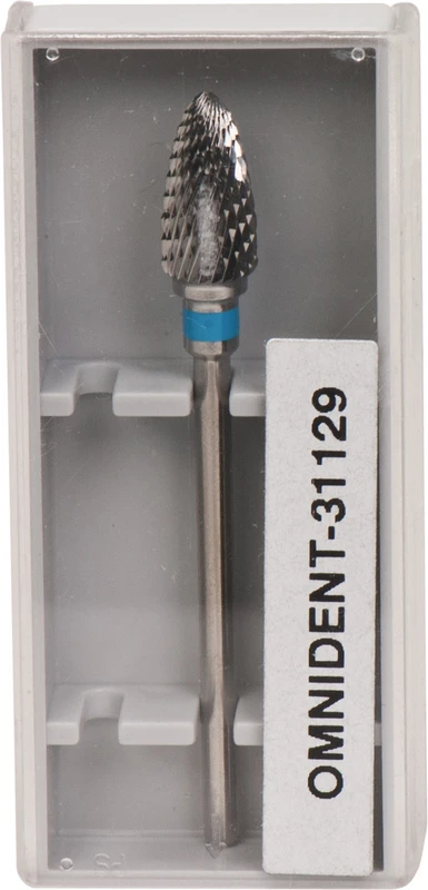 Omni HM-Fräser Schliff 10  Stück  kreuzverzahnt, blau standard, HP, Figur 257, 12 mm, ISO 060