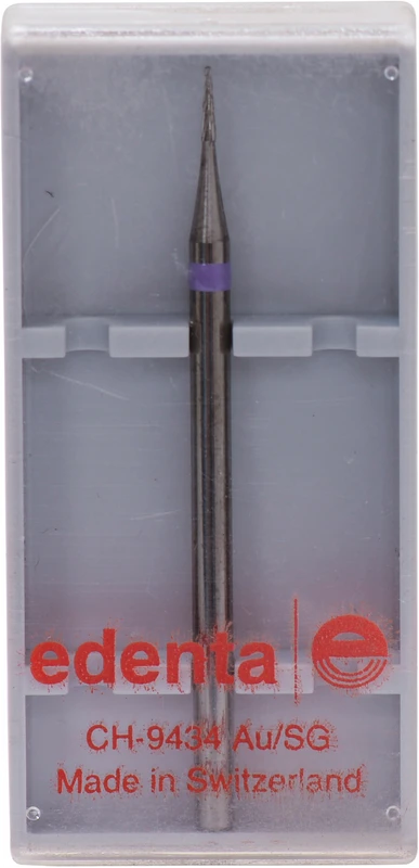 HM-Fräser Schliff 24  Stück  Spiralverzahnung, violett fein, HP, Figur 196, 4 mm, ISO 009