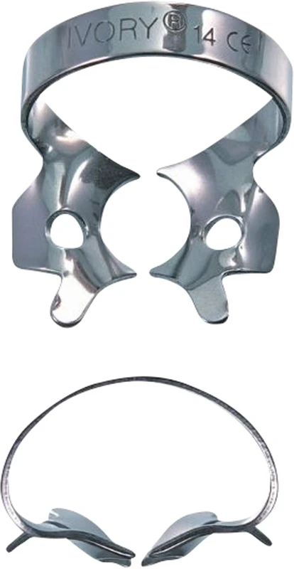 Ivory® Klammer   Stück  Form 14, für im Wachstum zurückgebliebene, runde oder schrägstehende Zähne