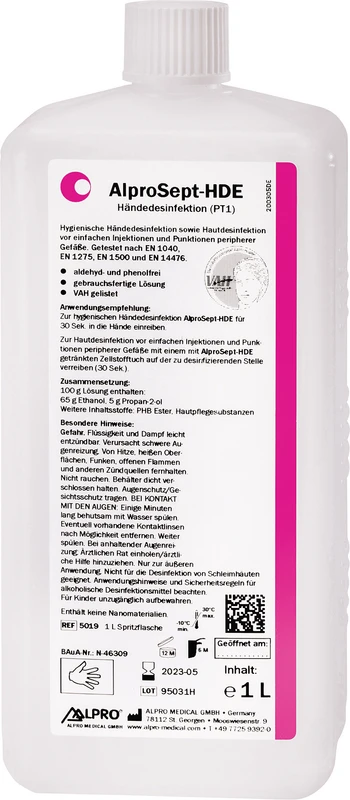 AlproSept-HDE  Flasche  1 Liter