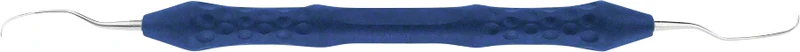 Gracey-Küretten AC  Stück  Figur 12\13, 175 mm, Prämolaren, Molaren, PEEK Griff, dunkelblau