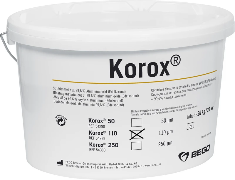 Korox®  Eimer  20 kg 110 µm