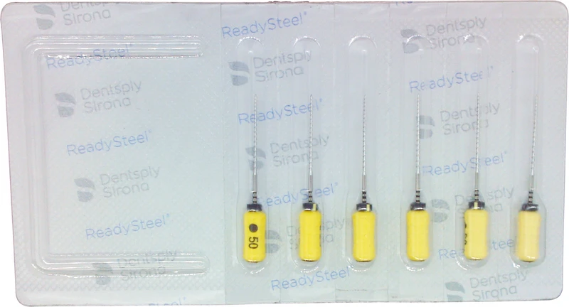 READYSTEEL Senseus Hedstroem Files  Packung  6 Stück 25 mm ISO 050