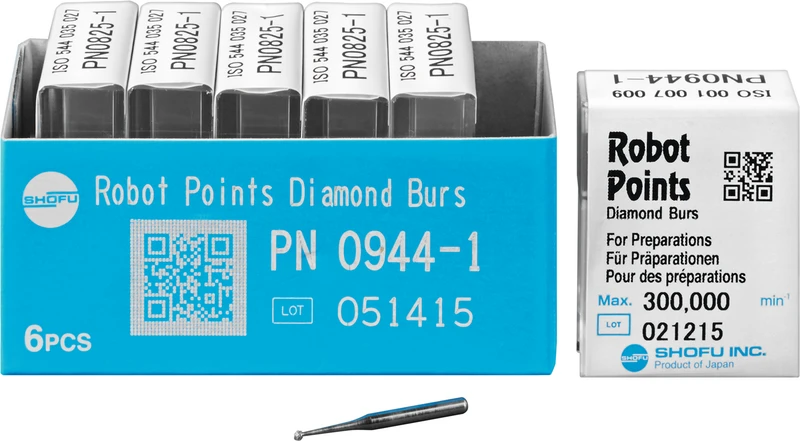 Robot Points FG  Packung  6 Stück FG, Figur Kugel, 0,7 mm, ISO 009