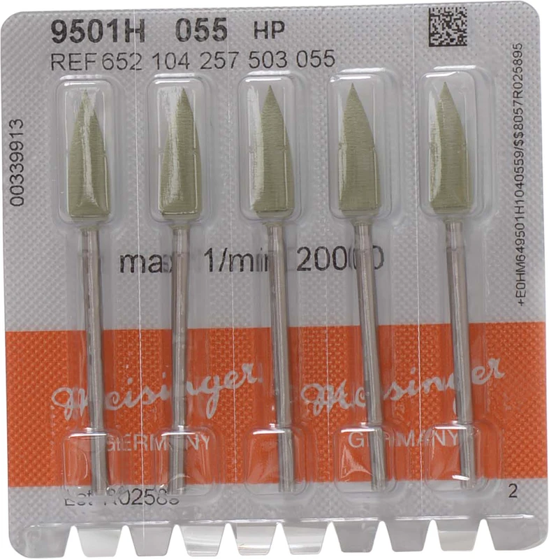 Universalpolierer 9501  Packung  5 Stück grün fein, HP, Figur 257, 18 mm, ISO 055