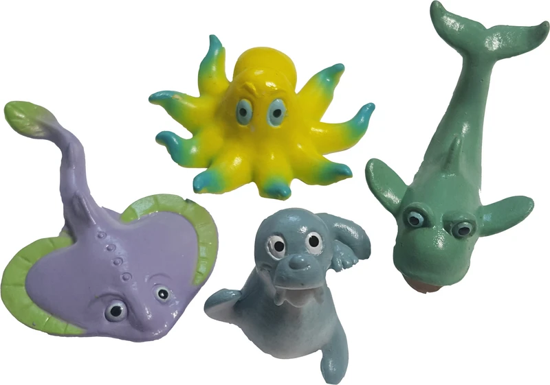 Kinder Meerestiere  Packung  48 Stück