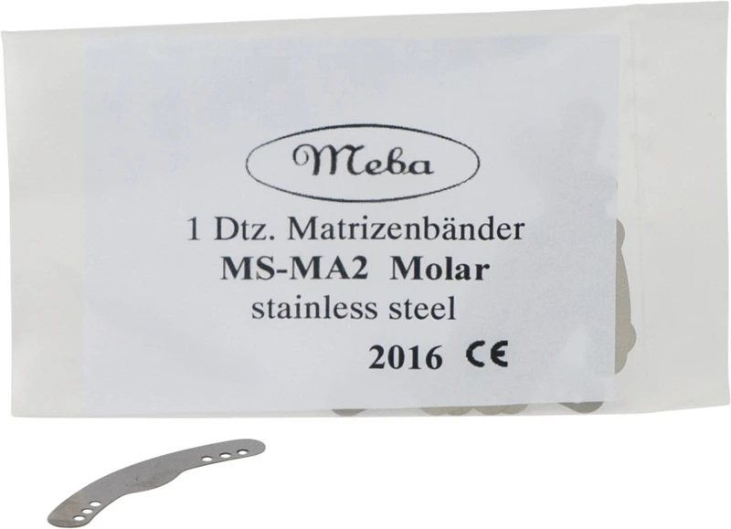 Matrizenbänder  Packung  12 Stück Nr. 2