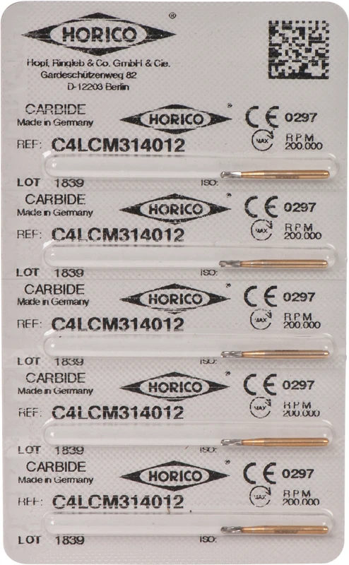 Kronentrenner C4LCM  Packung  5 Stück FG, 3,6 mm, ISO 012