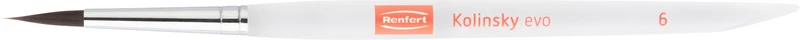 Kolinsky evo Bionic Hair Pinsel  Packung  2 Stück Größe 6