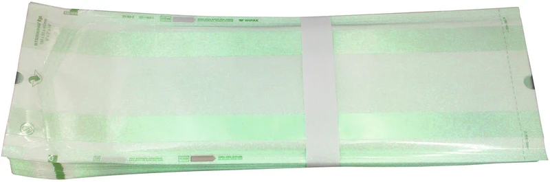 Beutel mit Seitenfalte Typ B  Packung  10 x 50 Stück B 32-3P, 150 x 50 x 460 mm