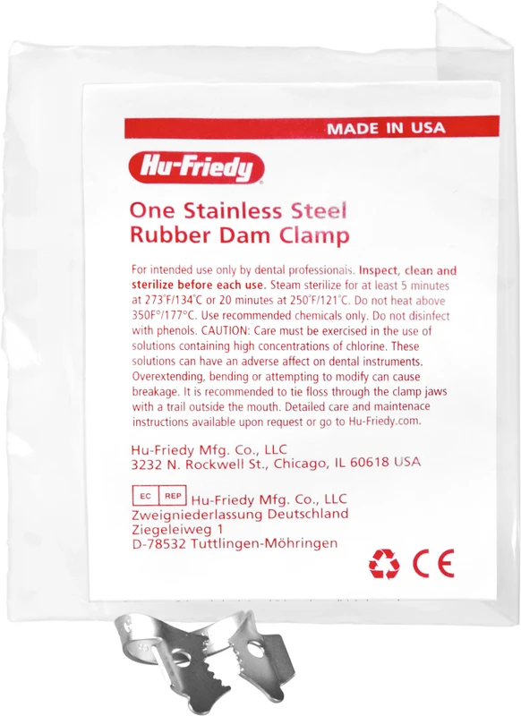 Kofferdam-Klammern  Stück  RDCM13A-G