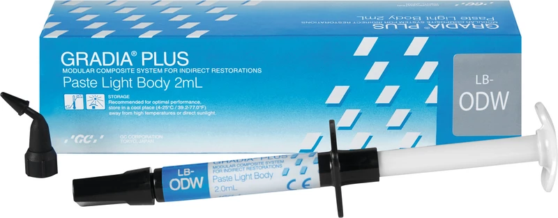 GC GRADIA® PLUS  Spritze  2 ml Paste LB-ODW
