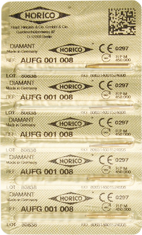 Diamant AuFG 001  Packung  5 Stück FG, Figur 001, ISO 008
