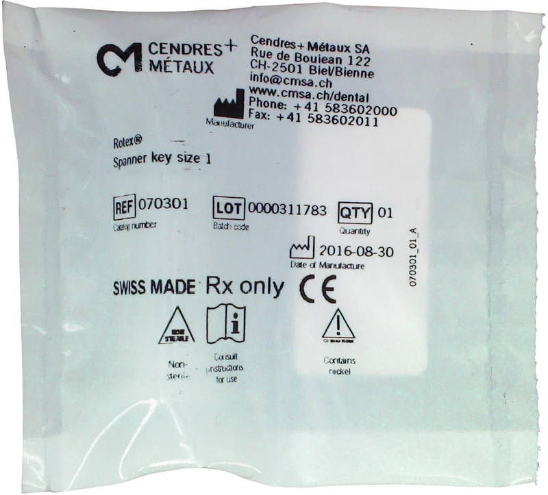 Rotex®  Stück  Steckschlüssel weiß Größe 1