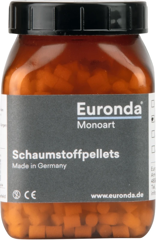 Monoart Schaumstoffpellets  Dose  3.000 Stück rund, Ø 4 mm, Größe 1