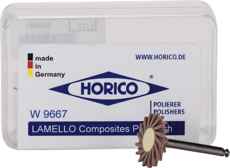 Lamello-Polierer Komposite  Stück  beige mittel, RA, 14 mm