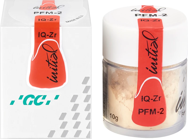 GC Initial IQ P-O-Zr  Packung  10 g Pulver One Body Concept, power frame modifier PFM-2