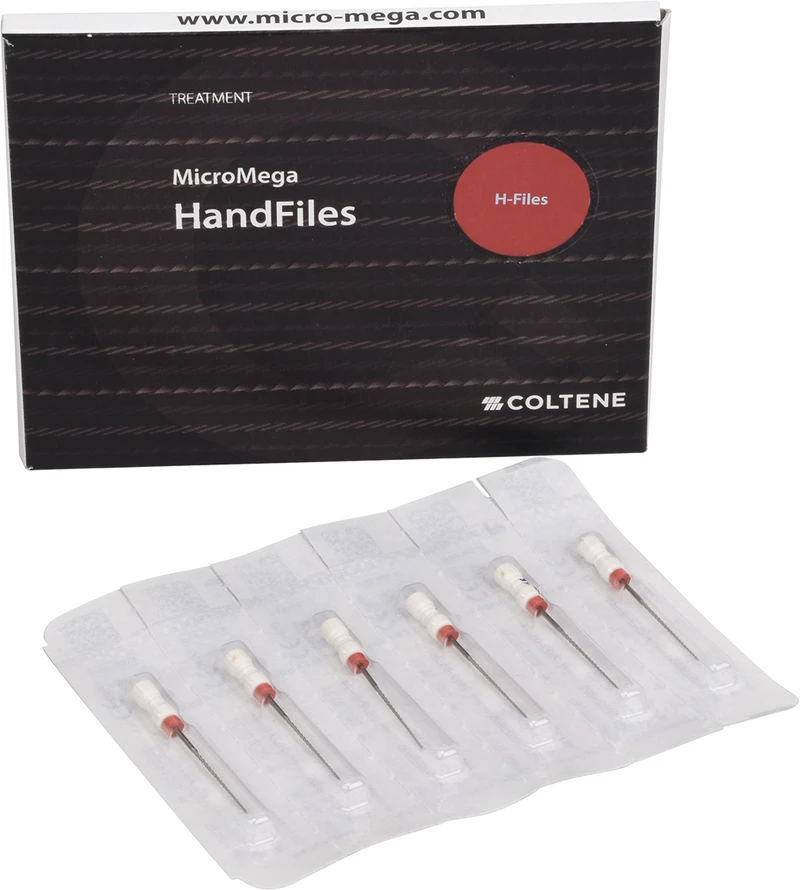 B6 H-Files  Packung  6 Stück 25 mm, ISO 045