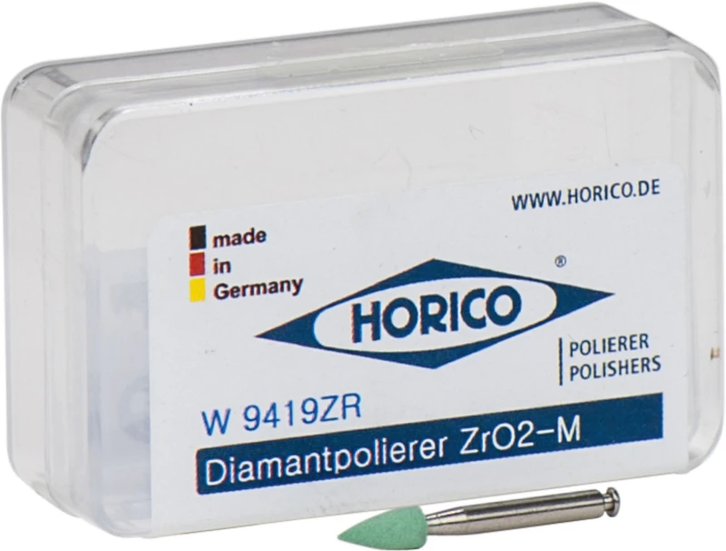 Diamantpolierer 9419  Stück  grün, RA, Figur Spitze