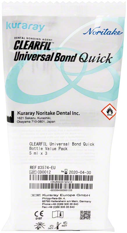 CLEARFIL Universal Bond Quick  Value Pack  3 x 5 ml Flasche
