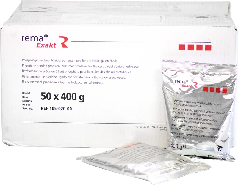 rema® Exakt   Karton  50 x 400 g Beutel