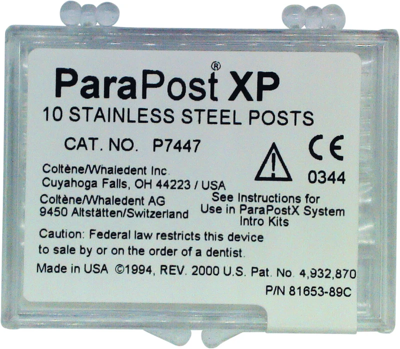 ParaPost® XP Edelstahlstifte  Packung  10 Stück Gr. 7