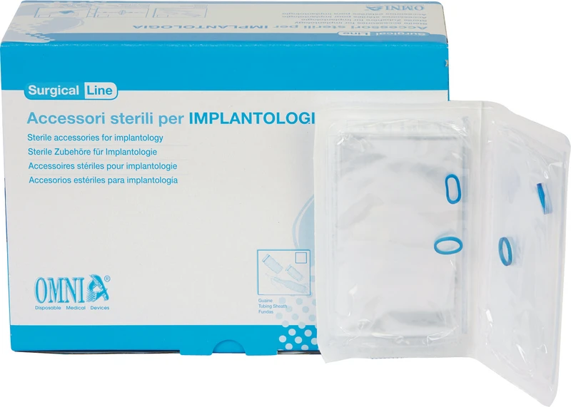 Schlauchüberzüge  Packung  50 Stück 120 x 7 cm, mit Fixiergummibändern