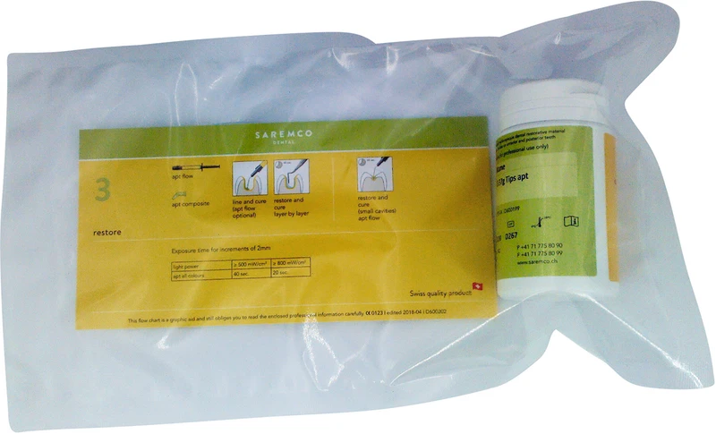 apt composite  Packung  16 x 0,37 g Tip A3,5\B4 inklusive Flow Chart