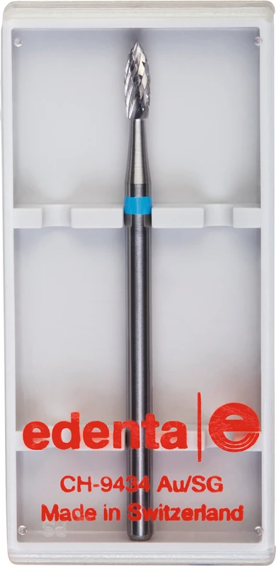 HM-Fräser Schliff 10  Stück  Kreuzverzahnung, blau standard, HP, Figur 257, 7 mm, ISO 023