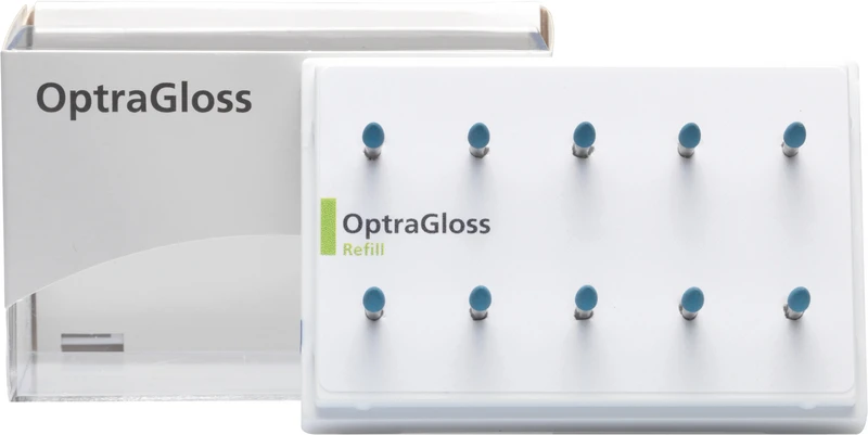 OptraGloss®  Packung  10 Stück Figur Flamme, Vorpolitur