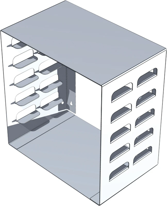ALUMINIUM TRAY  Stück  Rack 28 x 18 cm