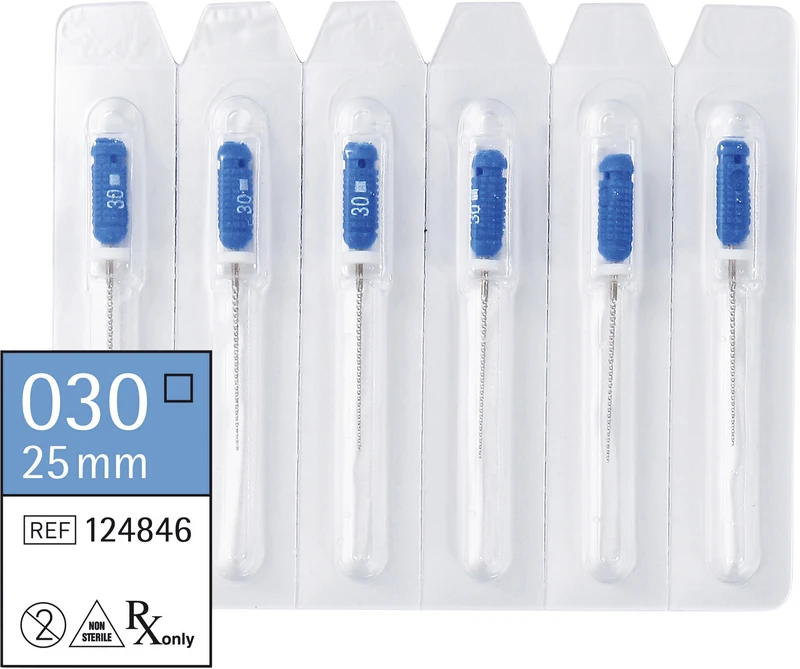 smart K-Feilen  Packung  6 Stück 25 mm ISO 030