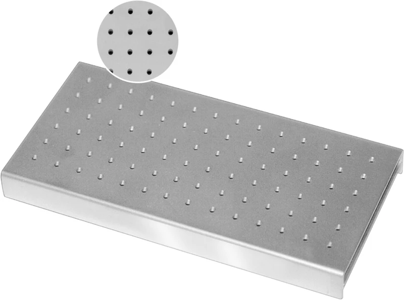 Bohrerständer  Stück  für 84 Bohrer RA Ø 2,4 mm, 150 x 75 x 14 mm