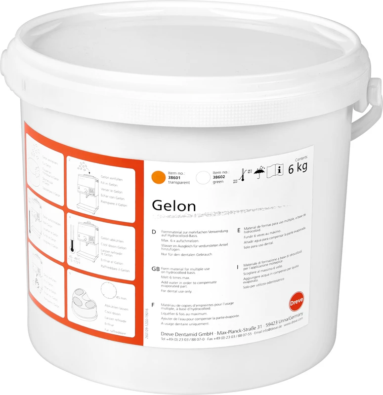 Gelon  Eimer  6 kg transparent